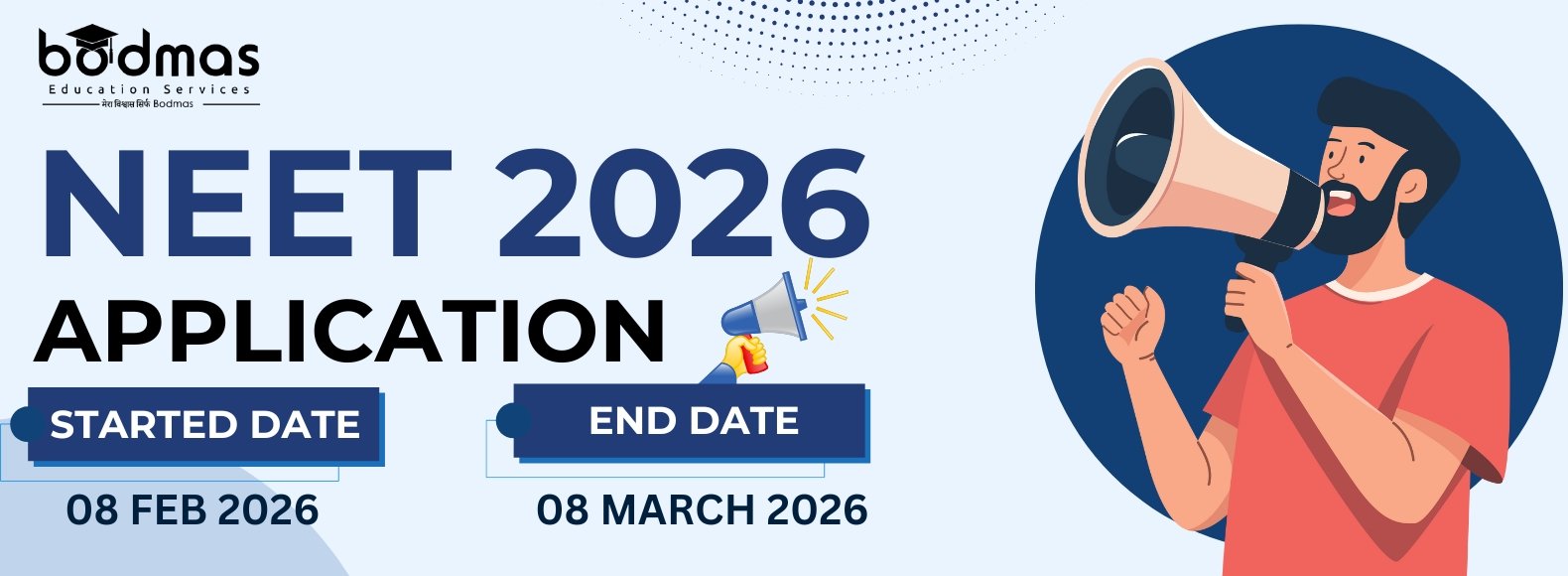 NEET UG 2026 Registration Date, Fees, Application & Exam Details